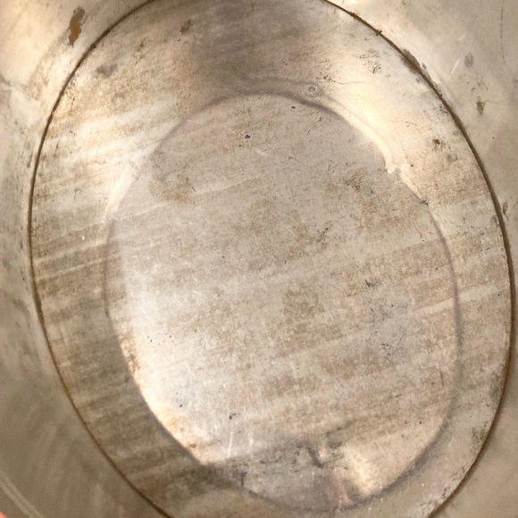 1952 Vintage Pink Basket Tin Picnic Basket Tin 50s Vintage Tin - Picture 11 of 13